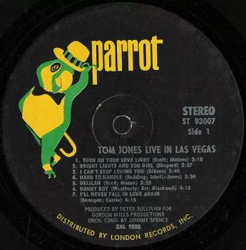 Tom Jones: Live In Las Vegas