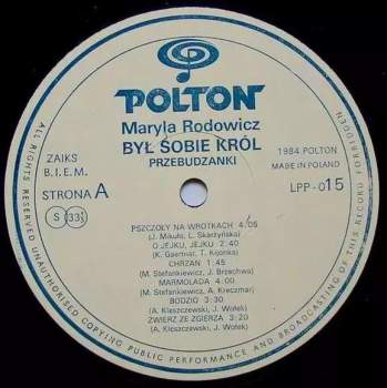 Maryla Rodowicz: Był Sobie Król