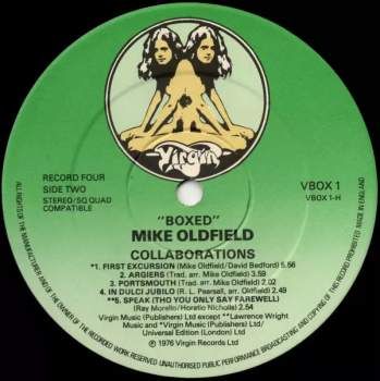 Mike Oldfield: Boxed
