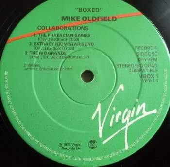 Mike Oldfield: Boxed