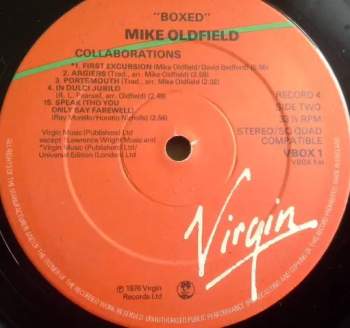 Mike Oldfield: Boxed