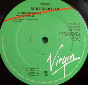 Mike Oldfield: Boxed