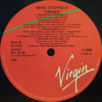 Mike Oldfield: Crises