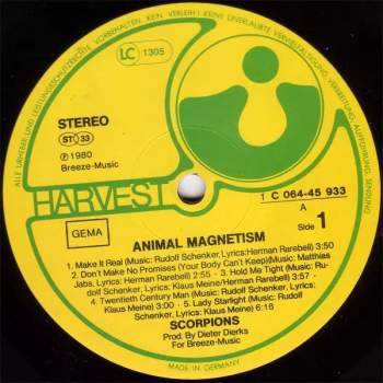 Scorpions: Animal Magnetism