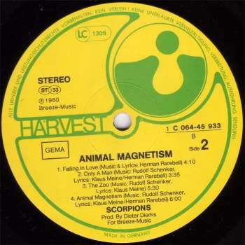 Scorpions: Animal Magnetism