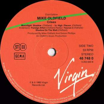 Mike Oldfield: Crises