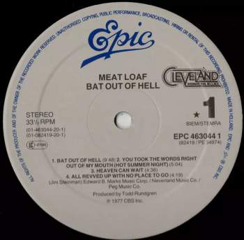 Meat Loaf: Bat Out Of Hell