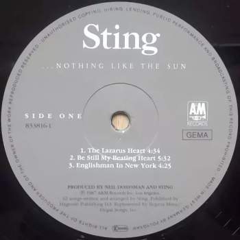 Sting: ...Nothing Like The Sun