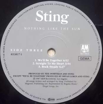 Sting: ...Nothing Like The Sun
