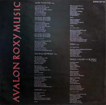 Roxy Music: Avalon