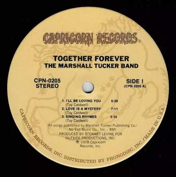 The Marshall Tucker Band: Together Forever