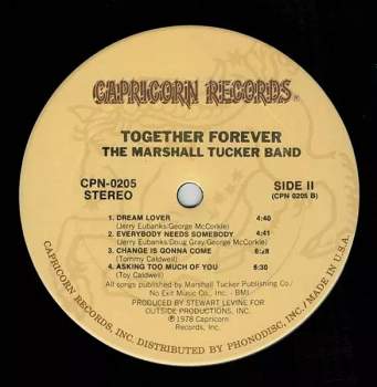 The Marshall Tucker Band: Together Forever