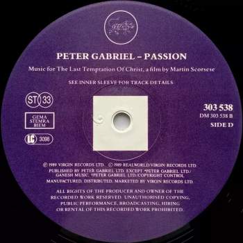 Peter Gabriel: Passion