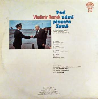 Vladimír Remek: Pod námi planeta Země (2xLP)