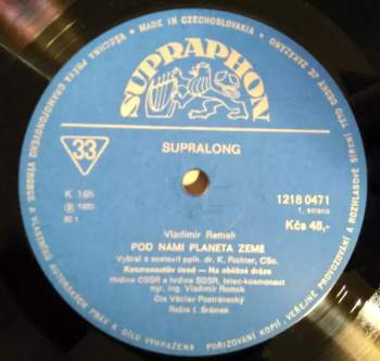 Vladimír Remek: Pod námi planeta Země (2xLP)