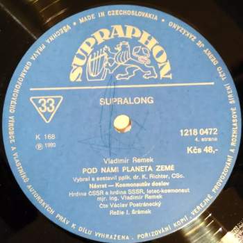 Vladimír Remek: Pod námi planeta Země (2xLP)