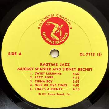 Sidney Bechet: Ragtime Jazz