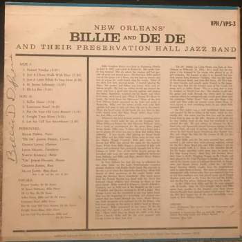 Billie & De De Pierce: New Orleans' Billie & De De And Their Preservation Hall Jazz Band