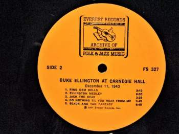 Duke Ellington: Duke Ellington At Carnegie Hall December 11, 1943