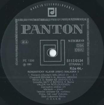 Jiří Malásek: Romantický Klavír Jiřího Maláska (3) (Romantic Piano Of Jiří Malásek)