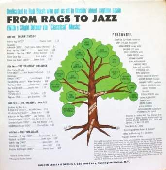 The New England Conservatory Ragtime Ensemble: The Road From Rags To Jazz (With A Slight Detour Via "Classical" Music)