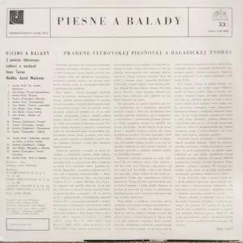 Various: Piesne A Balady