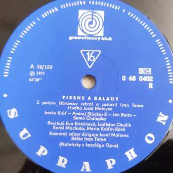 Various: Piesne A Balady