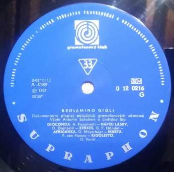Beniamino Gigli: Beniamino Gigli