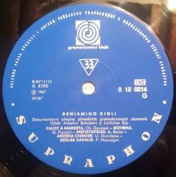 Beniamino Gigli: Beniamino Gigli