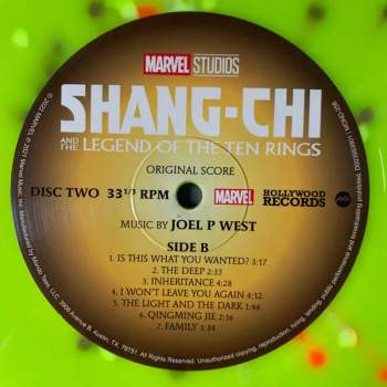 Joel P West: Shang-Chi And The Legend Of The Ten Rings (Original Score) CLR