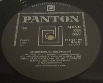 Jiří Grossmann: Ano, Pane Jiří