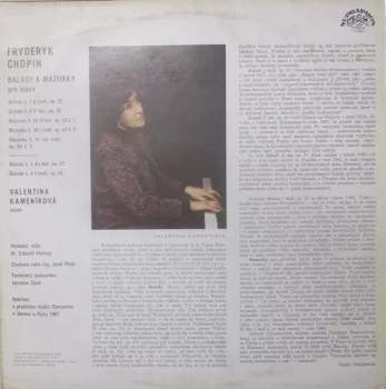Frédéric Chopin: Balady A Mazurky