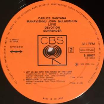 John McLaughlin: Love Devotion Surrender