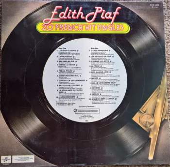 Edith Piaf: 20 'French' Hit Singles