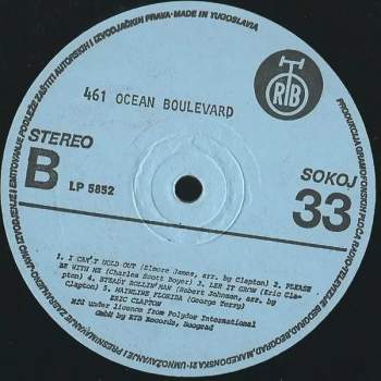 Eric Clapton: 461 Ocean Boulevard