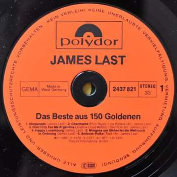 James Last: Das Beste Aus 150 Goldenen