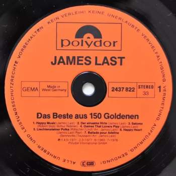 James Last: Das Beste Aus 150 Goldenen