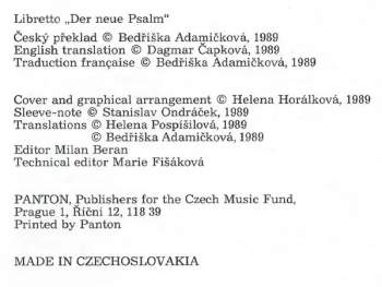 Anton Reicha: Der Neue Psalm