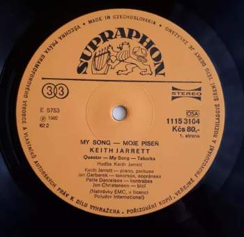 Keith Jarrett: Moje Píseň