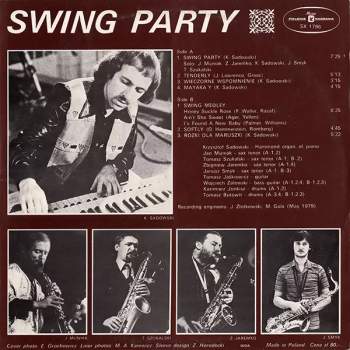 Krzysztof Sadowski: Swing Party