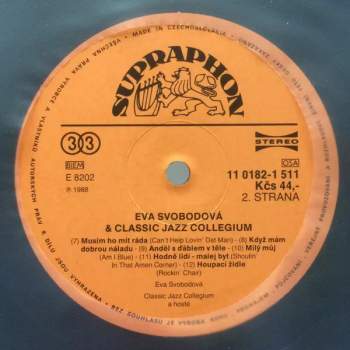Eva Svobodová: Eva Svobodová & Classic Jazz Collegium
