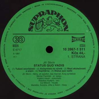 Jiří Stivín: Status Quo Vadis
