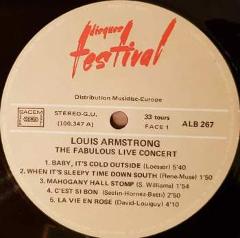 Louis Armstrong: The Two Greatest Concerts