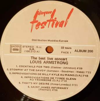 Louis Armstrong: The Two Greatest Concerts