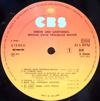 Simon & Garfunkel: Bridge Over Troubled Water