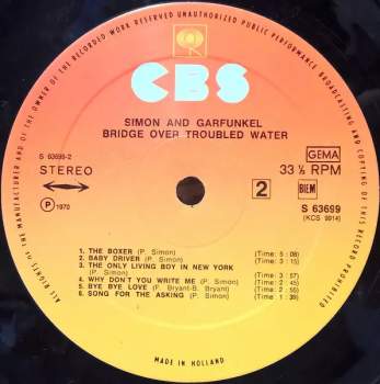 Simon & Garfunkel: Bridge Over Troubled Water