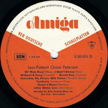 Oscar Peterson: Jazz Portrait Oscar Peterson