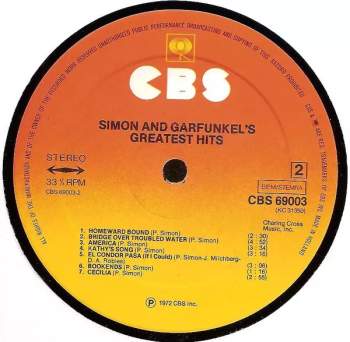 Simon & Garfunkel: Simon And Garfunkel's Greatest Hits