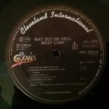 Meat Loaf: Bat Out Of Hell
