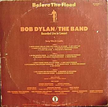 Bob Dylan: Before The Flood